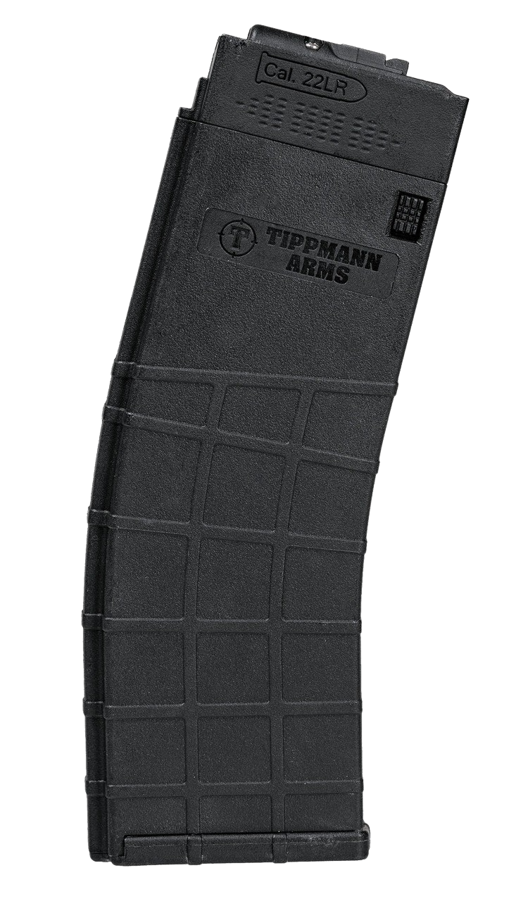 Tippmann Arms A201040 M4-22 25rd 22 LR, Black Steel