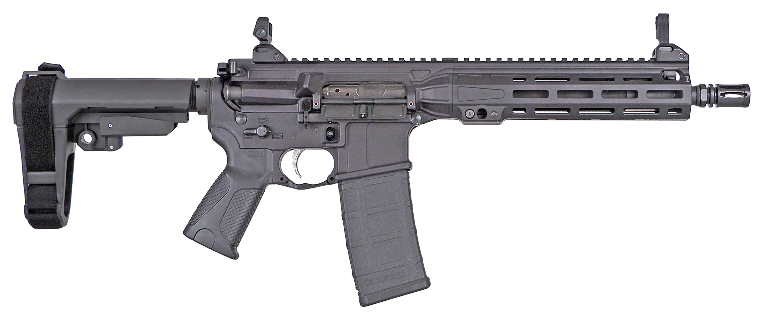 LWRCI ICMKIIP5B10SBA3    PST 556 SBA3 BRC 10.5 BLK
