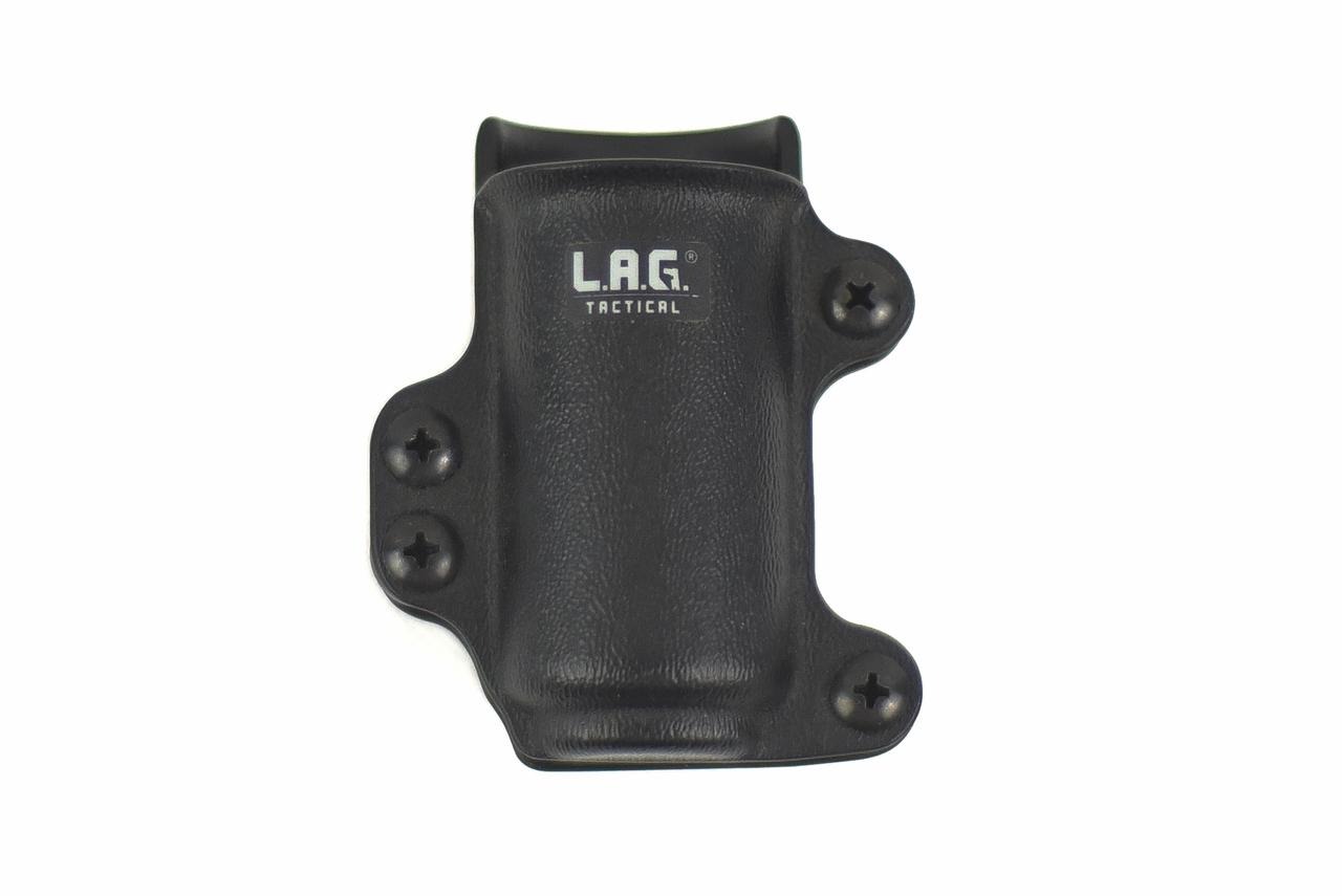 L.A.G. Tactical MCS Flashlight and Pepper Spray Holster 1.3" Black