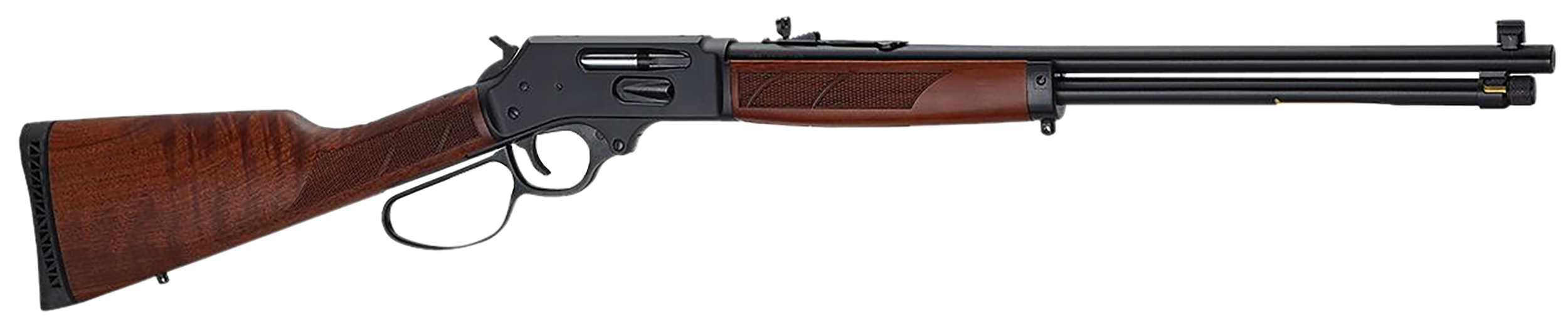 Henry H009GL Side Gate Full Size 30-30 Win 5+1 20" Blued Steel Barrel, Blued Steel Receiver, American Walnut Stock Right Hand