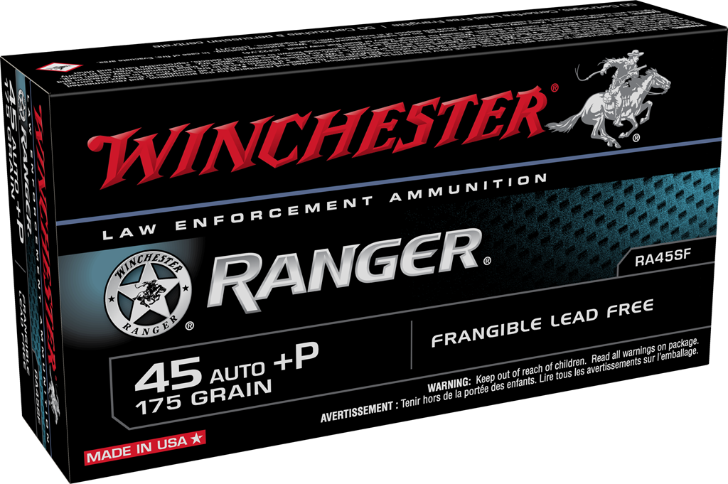 WINCHESTER RANGER 45ACP+P 175GR FSF