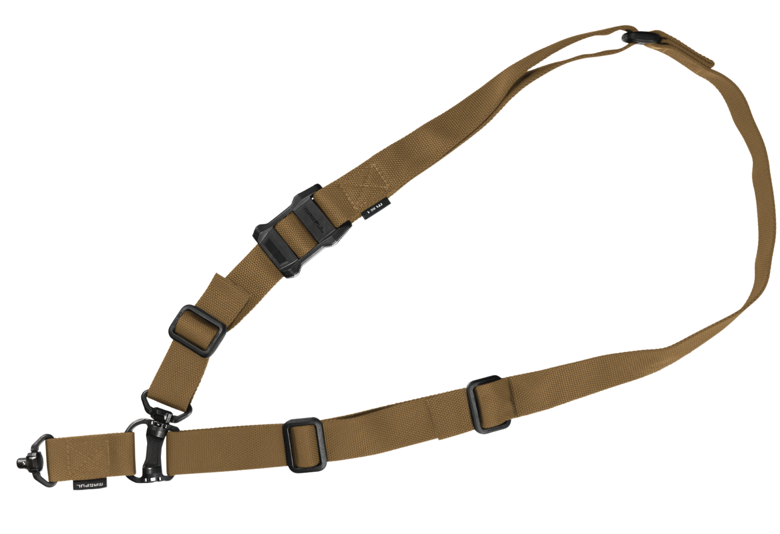 Magpul MAG953COY MS4 QDM Sling Coyote Tan Nylon 48"-60" OAL Adjustable One-Two Point AR Platform