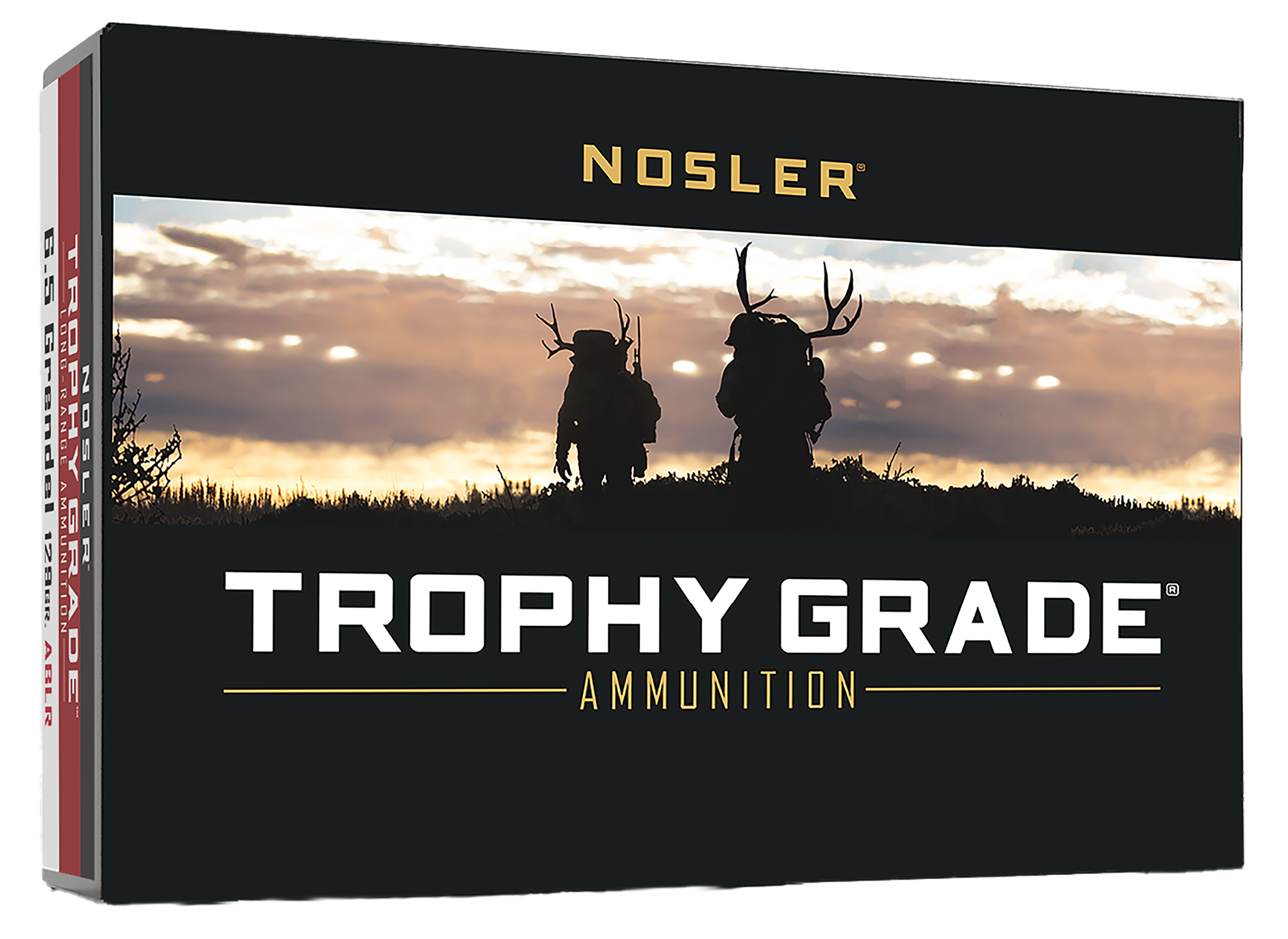 Nosler 60146 Trophy Grade Long-Range 6.5Grendel 129gr Nosler Spitzer AccuBond Long Range 20 Per Box/10 Case