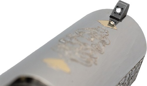 COLT 1911 GAMBLER 45ACP 5" 8RD ENGRAVED HIGH POLISH KIRINITE