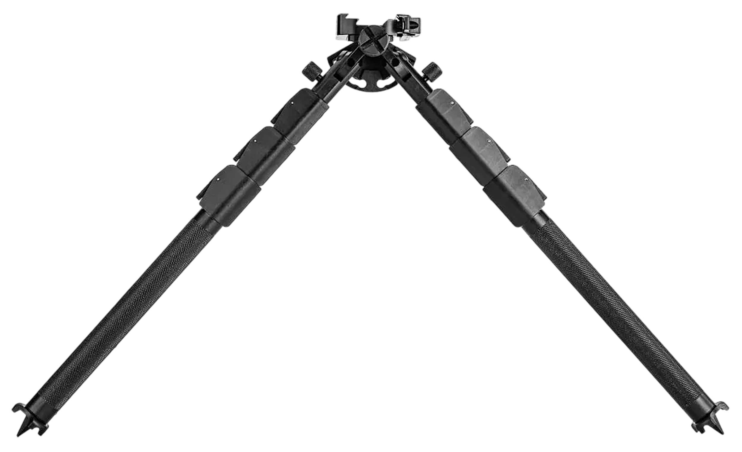 Mdt Sporting Goods Inc 114160BLK CKYE-POD  Black Aluminum/Steel 9-36" High ARCA Mount Triple Pull