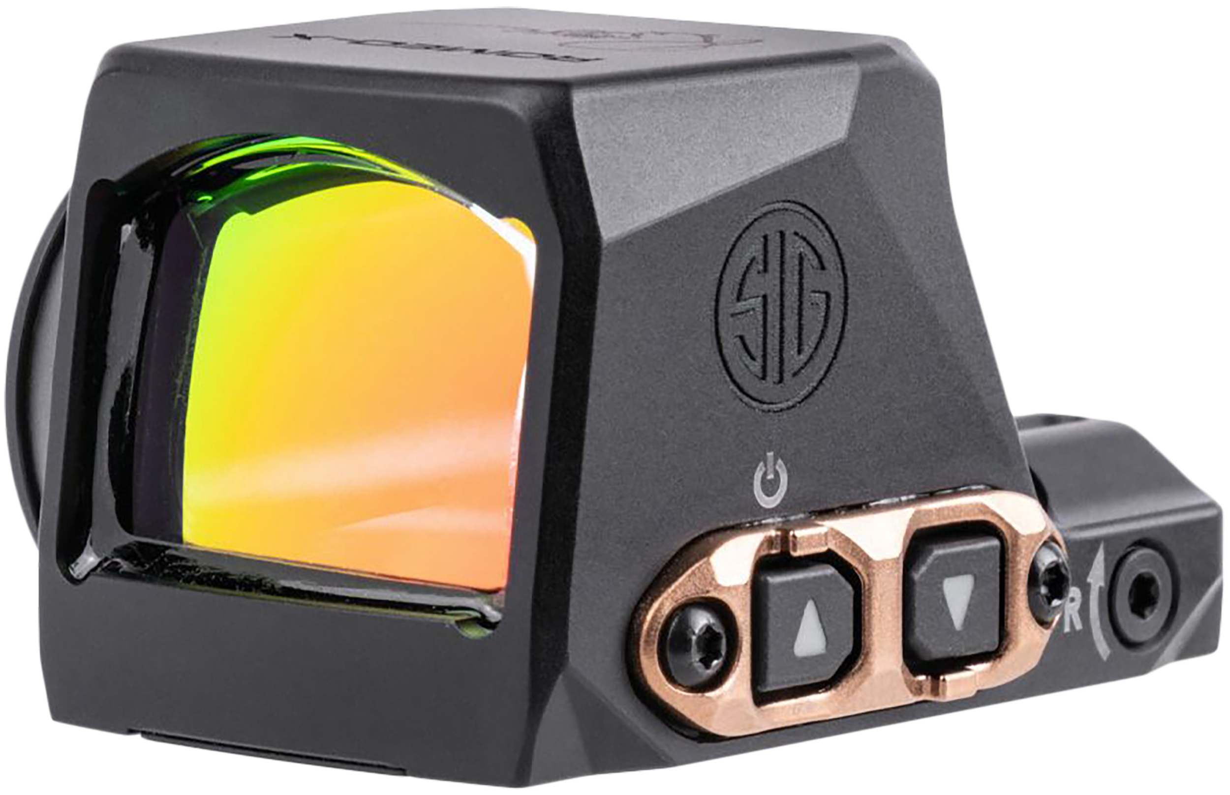 Sig Sauer Electro-Optics SORX1408 Romeo-X Enclosed Compact Black/Rose Gold 1x 24mm 2 MOA Red Dot/65 MOA Circle Reticle