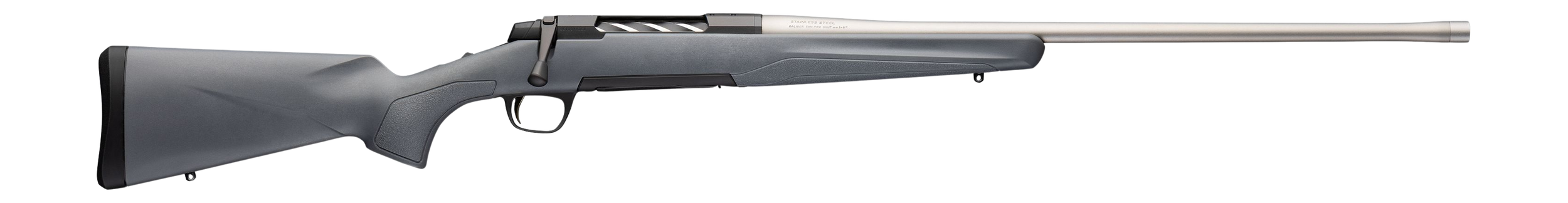 Browning 036114229 X-Bolt 2 Special SPR Full Size 300 Win Mag 3+1 26" Matte Stainless Threaded Barrel, Matte Stainless Steel Drilled & Tapped Receiver, Gray Adj Comb & LOP Synthetic Stock, Right Hand