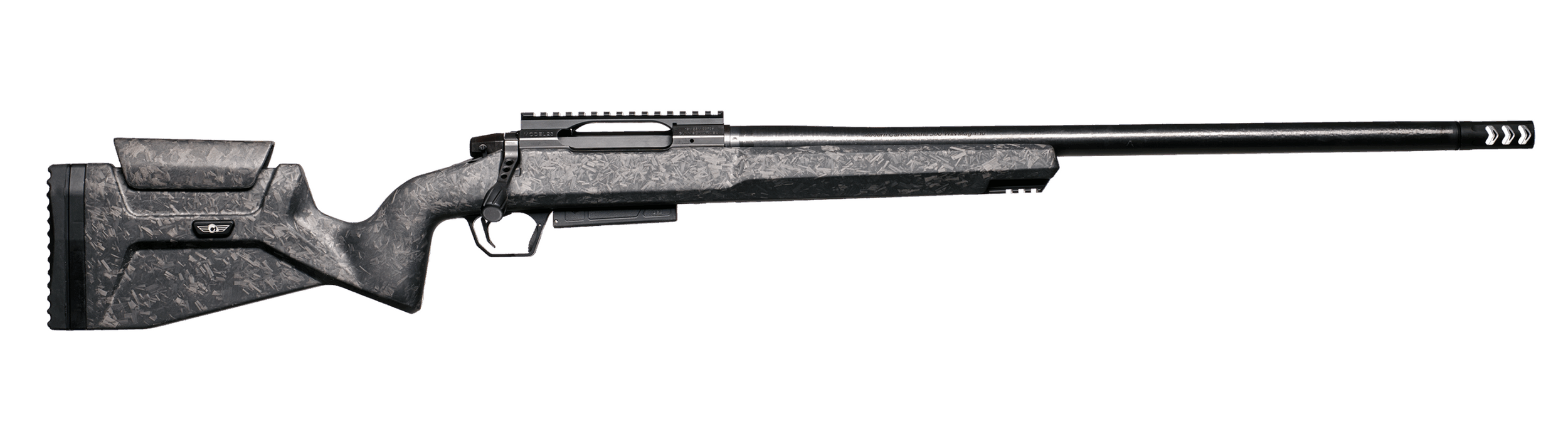 Christensen Arms 801-14060-00 MCR 22 Creedmoor 4+1 20" Carbon Fiber Threaded Barrel Black Nitride Receiver w/Picatinny Rail, Black Adj Cheek Riser w/Pistol Grip Carbon Fiber Stock