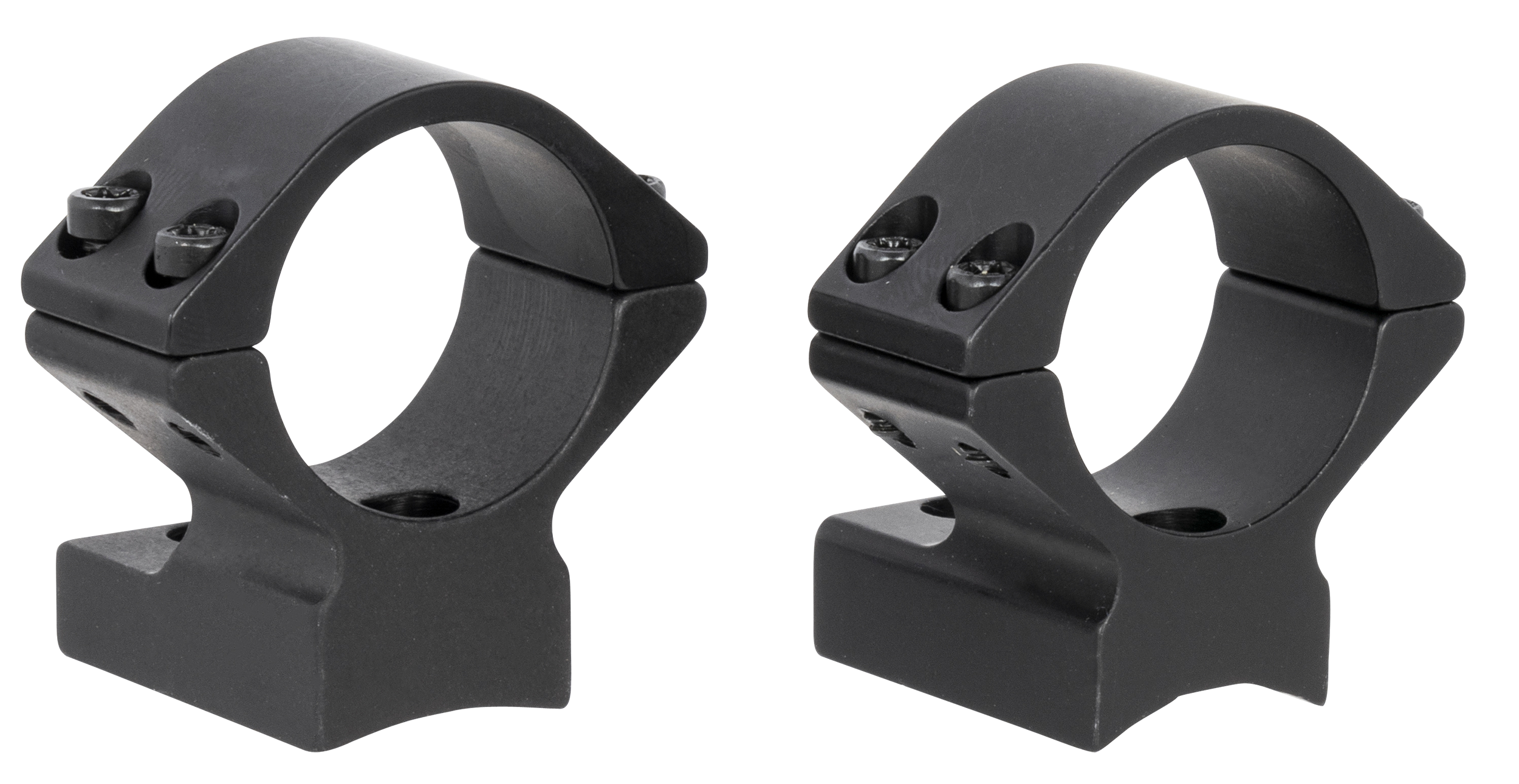 Talley 930765 Scope Mount/Ring Combo  Black Aluminum 1" Tube Winchester XPR Low Rings 0 MOA