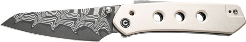 CIVIVI Vision FG 3.54" Damascus Ivory G10 Folding Knife