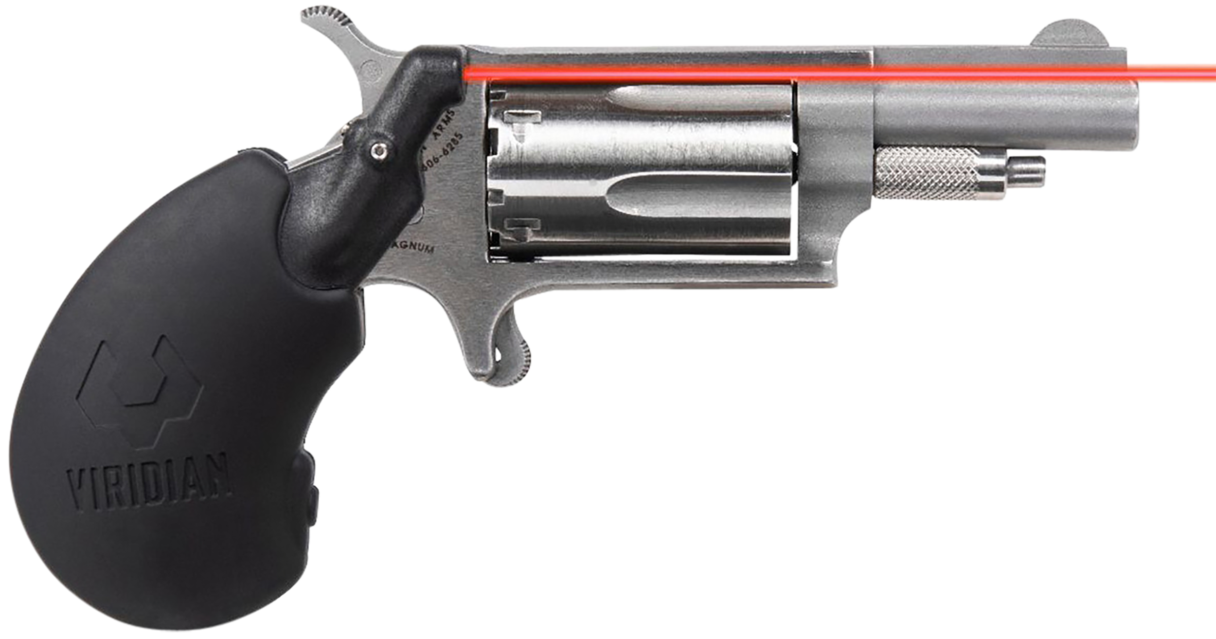 Viridian 900-0006 Red Grip Laser for NAA Magnum  Black