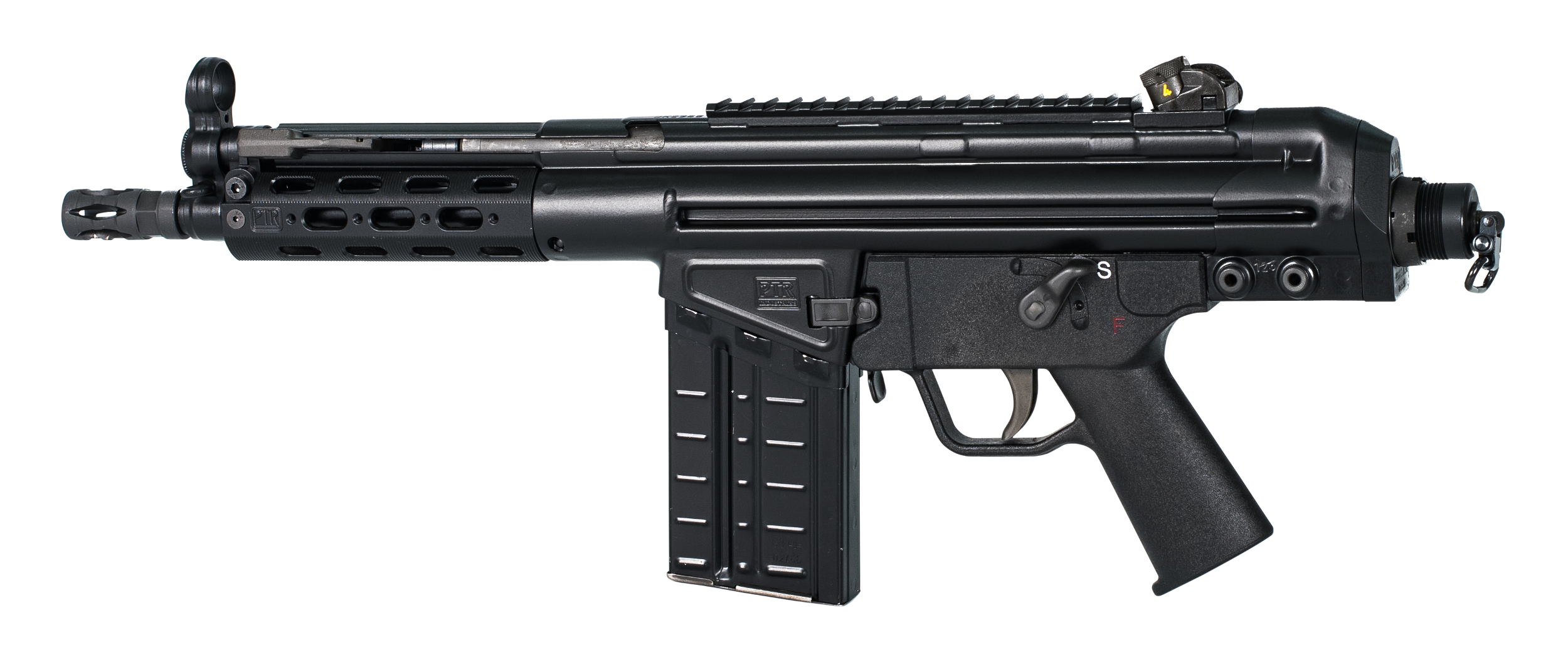 PTR 105 PDWR  7.62x51mm NATO 20+1 8.50" Black M-LOK Handguard, Black Aluminum Picatinny Rail Receiver, Black Polymer Grip
