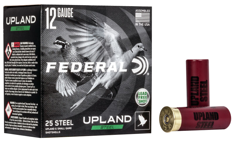 Federal USH12275 Upland Field & Range 12Gauge 2.75" 1oz 7.5Shot 25 Per Box/10 Case