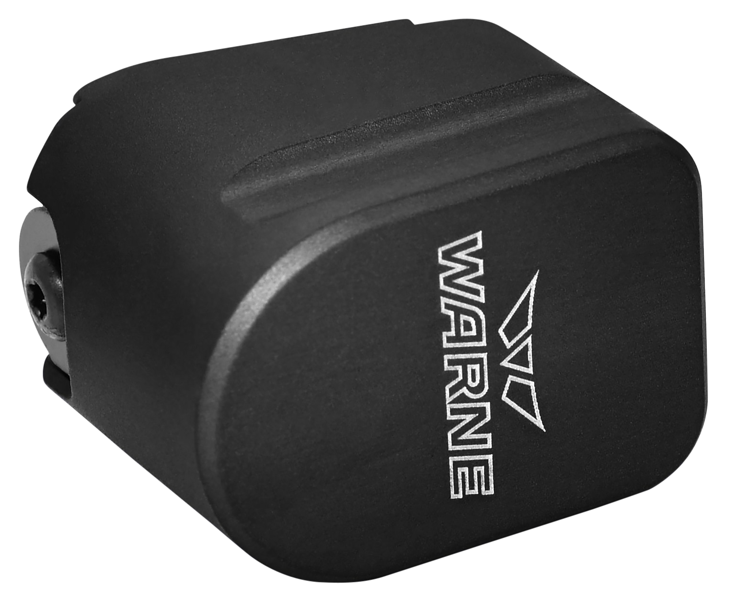 Warne MESW54BLK Magazine Extension made of 6061-T6 Aluminum with Hardcoat Anodized Black Finish for S&W M&P Magazines (Adds 5rds 9mm Luger, 4rds 40 S&W)