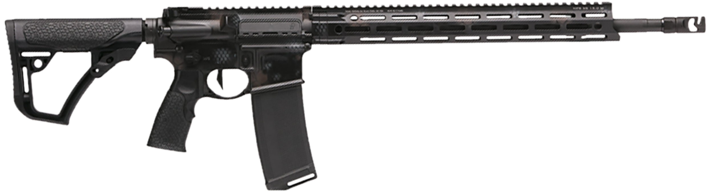 Daniel Defense 0212802364055 DDM4 V7 Pro *CA Compliant 5.56x45mm NATO 18" 10+1 Rattlecan Cerakote 6 Position w/SoftTouch Overmolding Stock