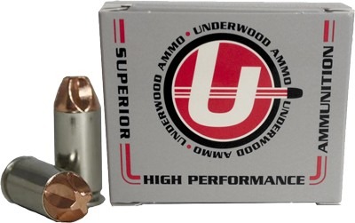 UNDERWOOD 40 SW 115GR XTREME DEFENDER 20RD 10BX/CS <