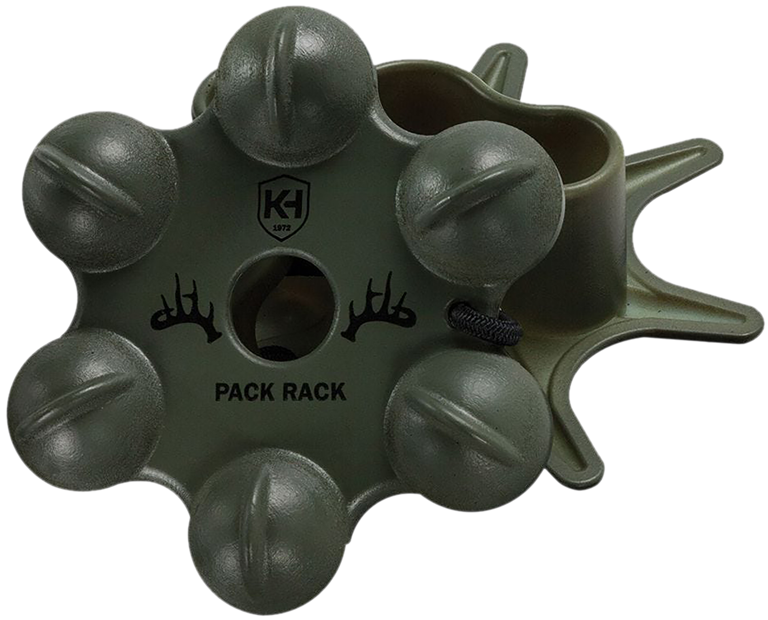 Knight & Hale KHD1019  Pack Rack Attracts Deer Species Dark Green Plastic