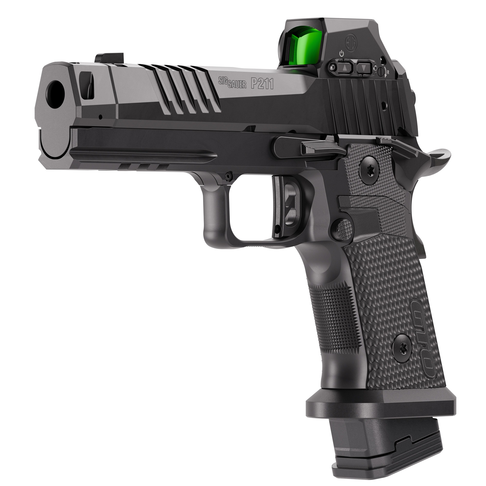 SIG P211 GTO 9MM 4.4" COMP 10RD RXSL