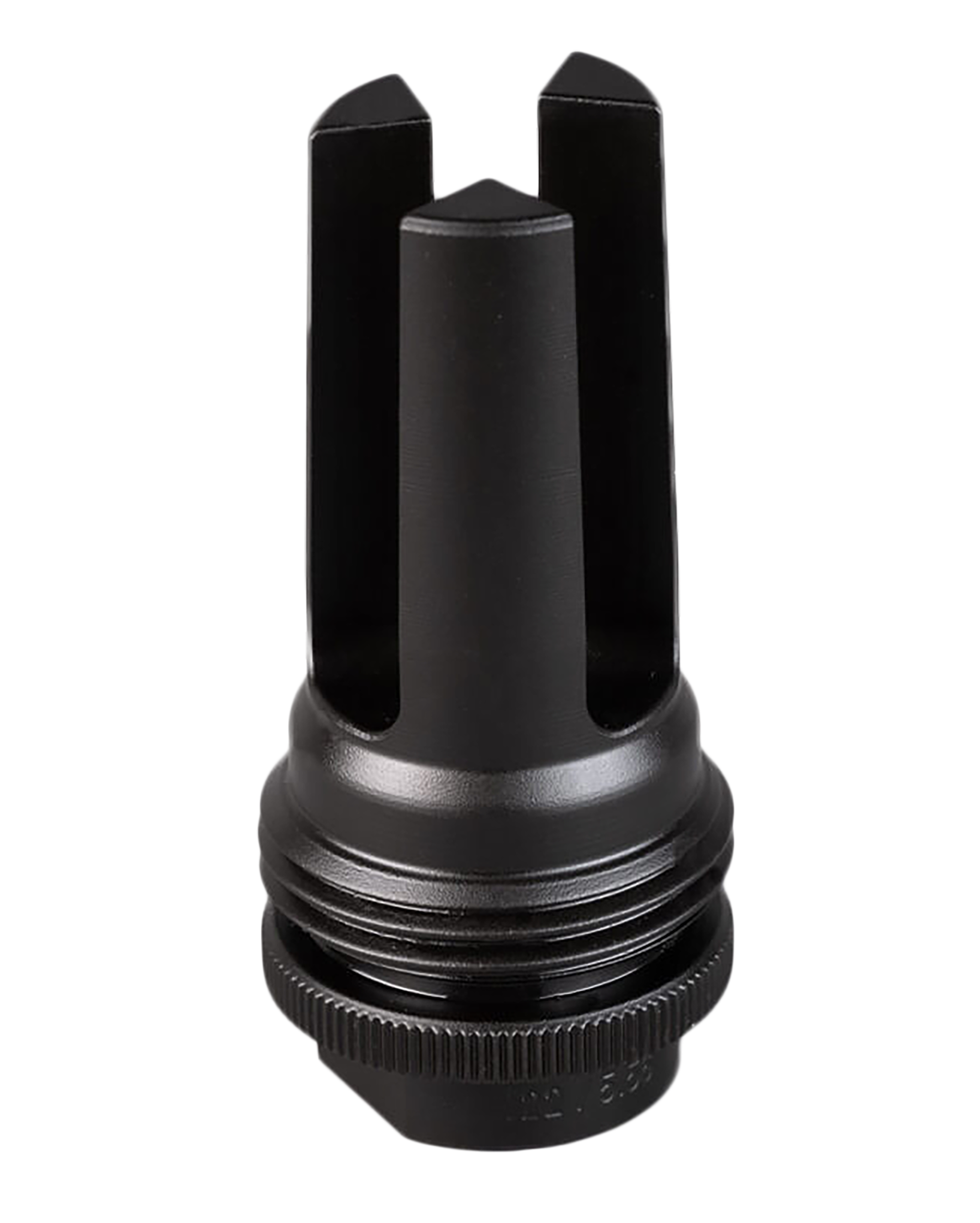 SilencerCo AC141 ASR Flash Hider Black Steel with 1/2"-28 tpi Threads for 5.56x45mm NATO