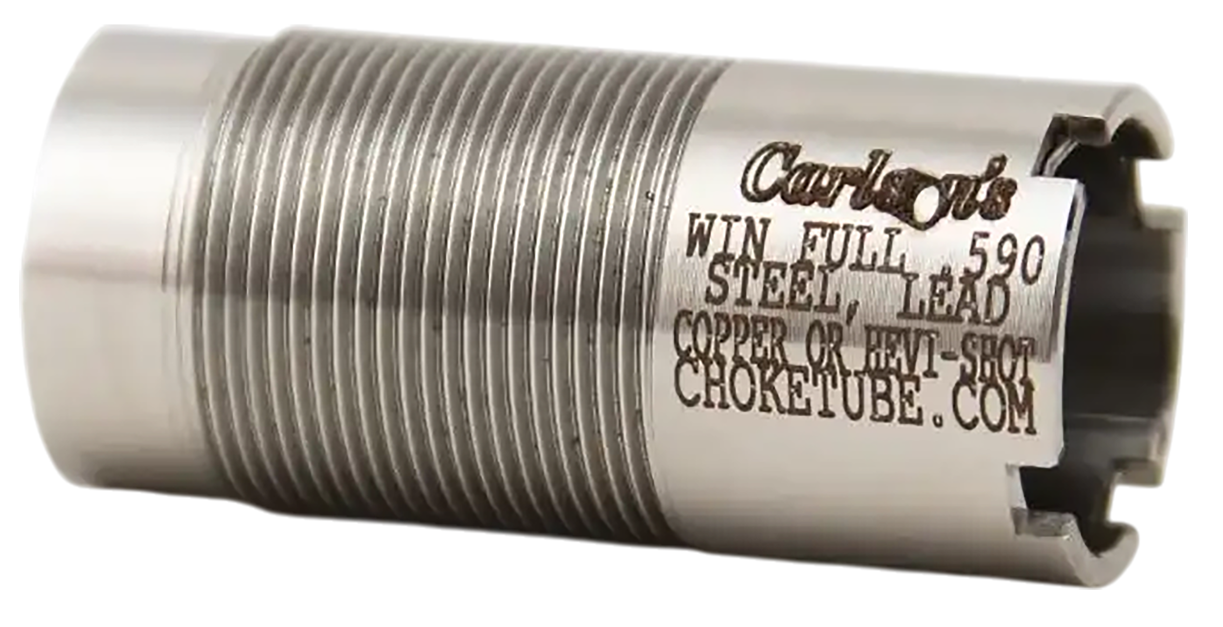 Carlson's Choke Tubes 50104 Winchester 20 Gauge Full Flush Stainless Steel