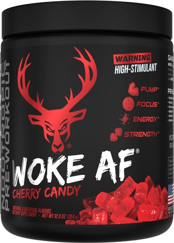 BUCKED UP PRE-WORKOUT WOKE AF CHERRY HARD CANDY 30 SERVINGS!