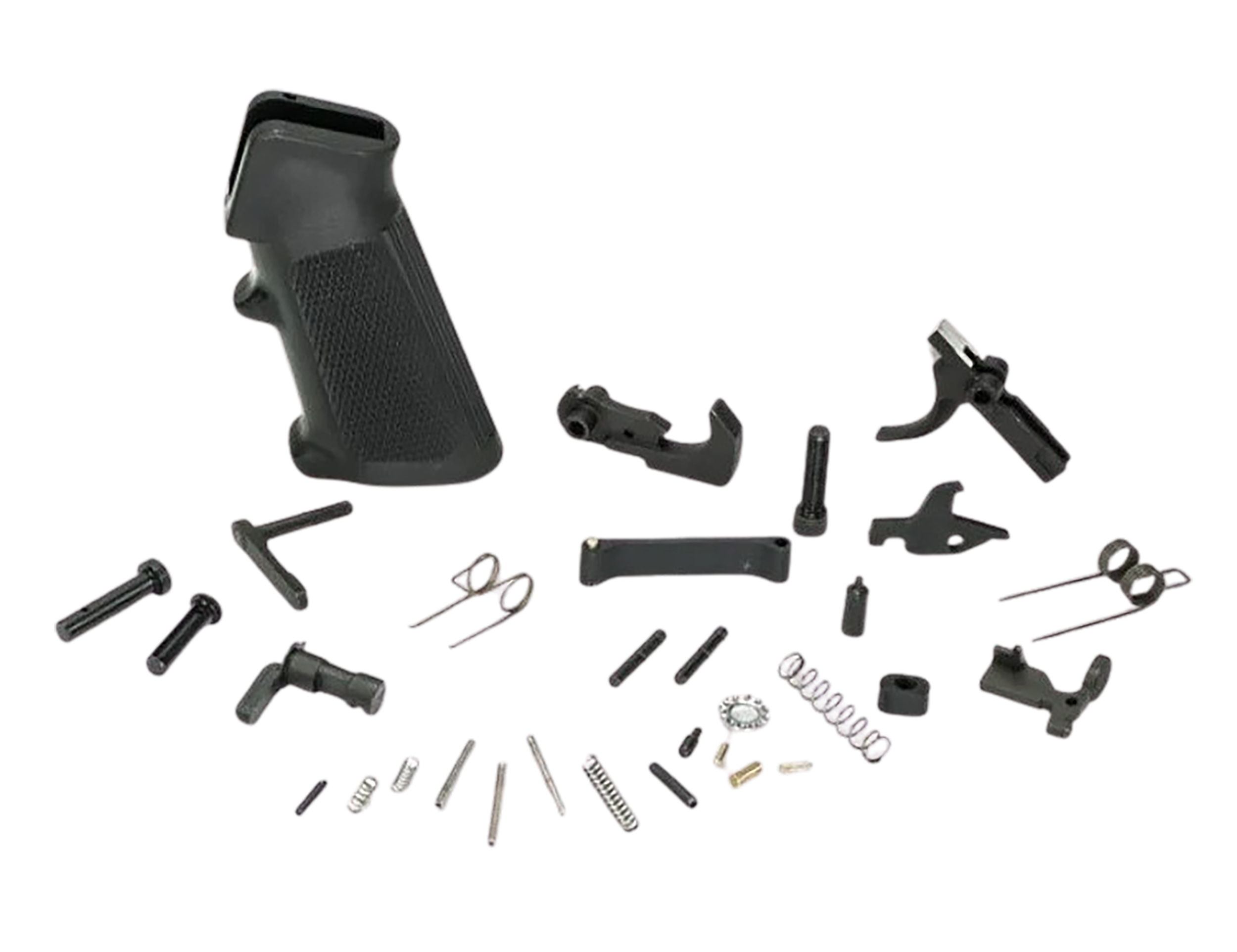 White Label Armory WLA-LOW-1013-01 Complete Lower Parts Kit For AR-15 Black