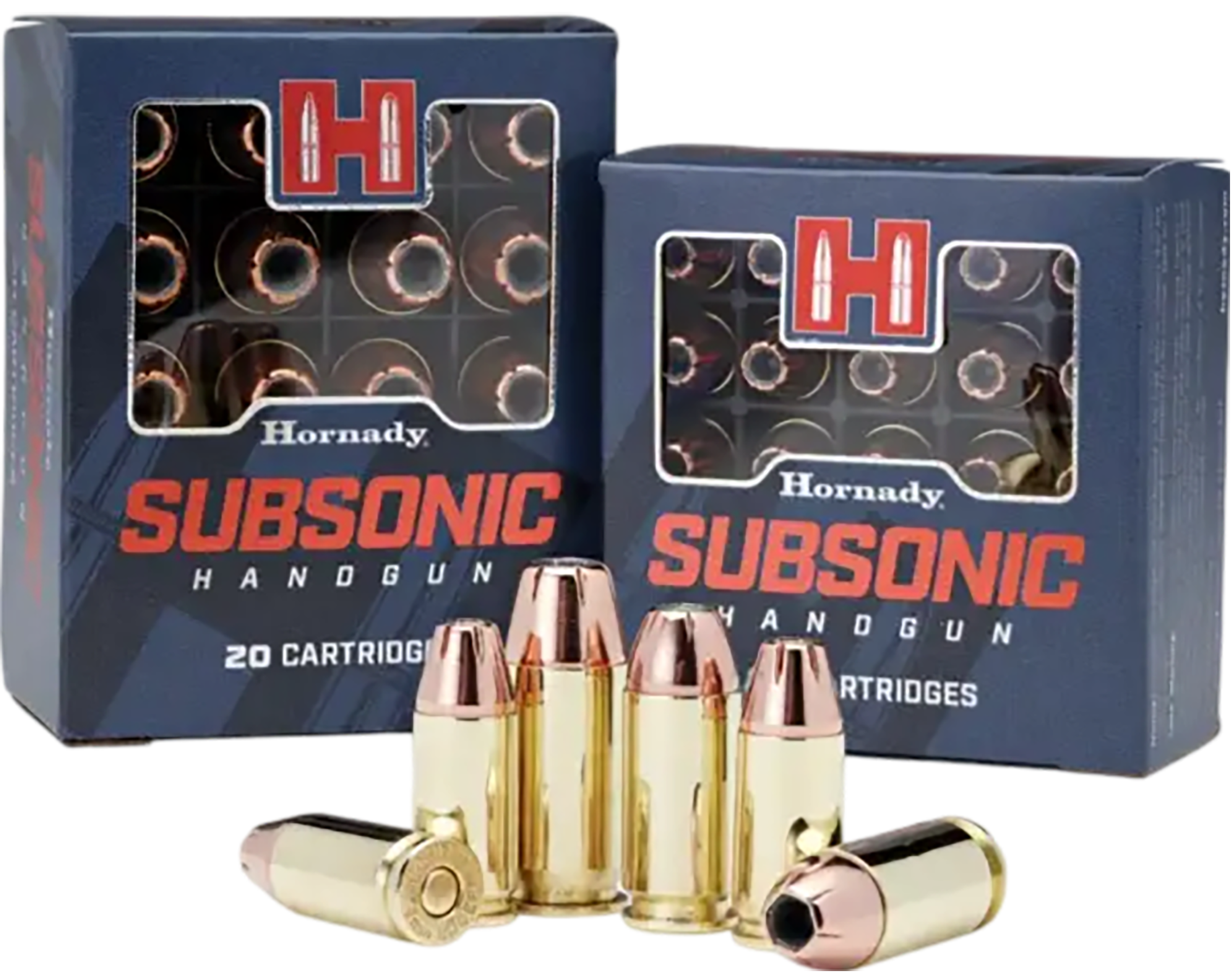 Hornady 90971 Subsonic Handgun 45ACP 230gr Hornady XTP Subsonic 20 Per Box/10 Case