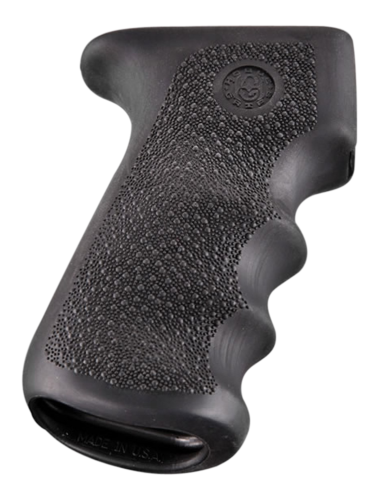 Hogue 74000 Rubber Grip  Cobblestone Black with Finger Grooves for AK-47, AK-74
