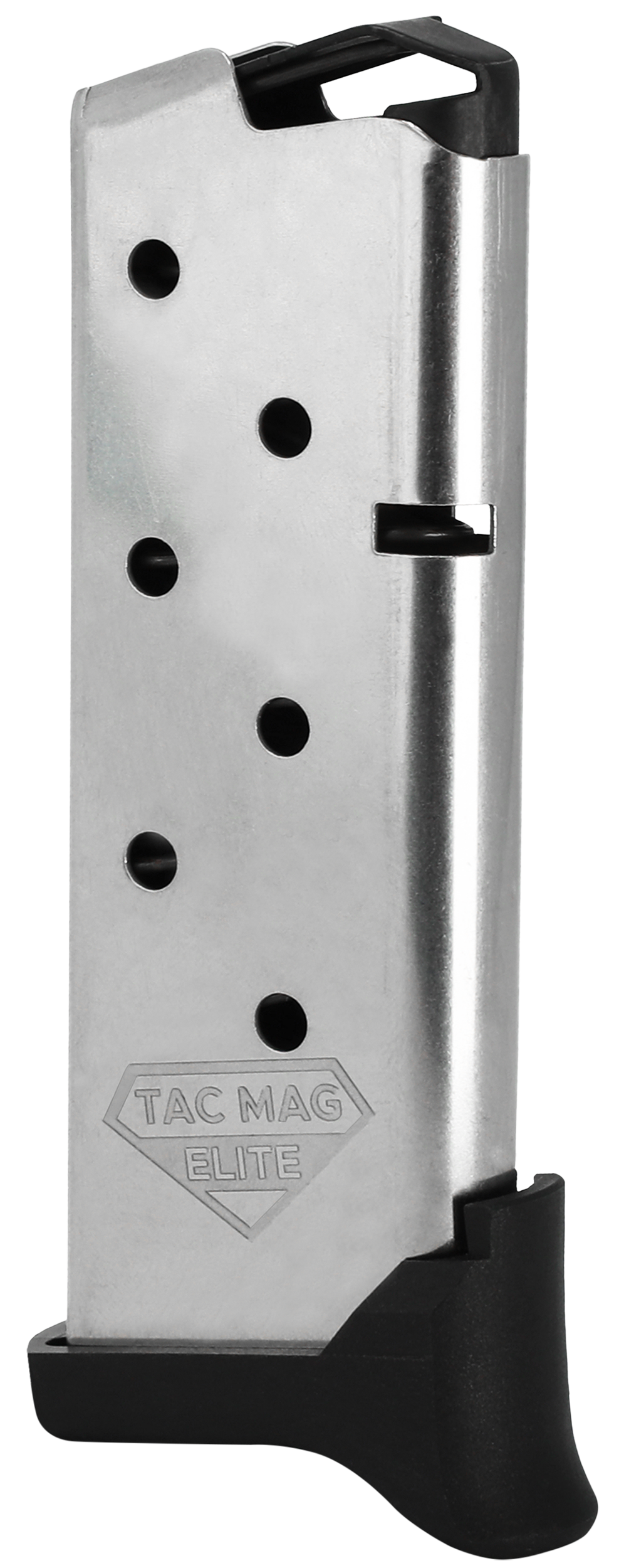 Kimber Mfg, Inc 1200930A Micro 9 Tac-Mag 7rd Extended 9mm Luger Silver Steel