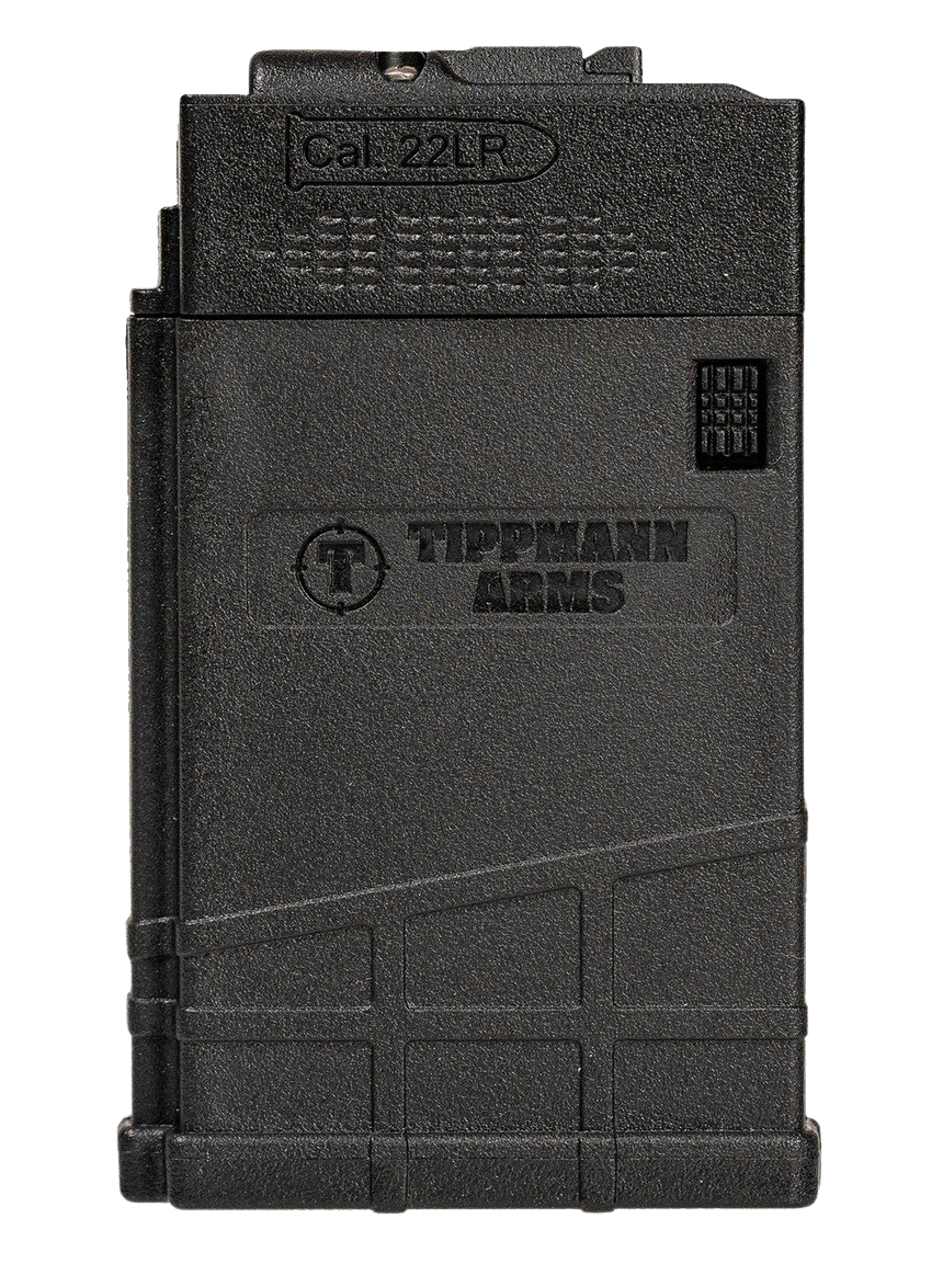 Tippmann Arms A201065 M4-22 10rd Low Profile 22 LR, Black Steel