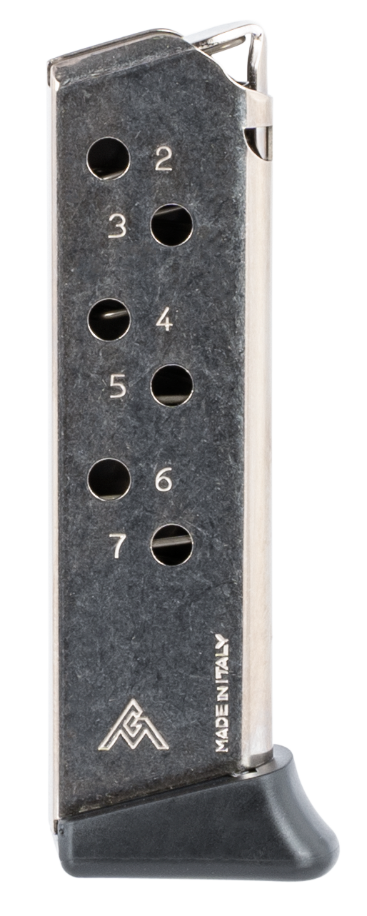 Mec-Gar MGWPPKSFRN Walther 7rd 380 ACP, Fits Walther PPK/S Nickel Carbon Steel