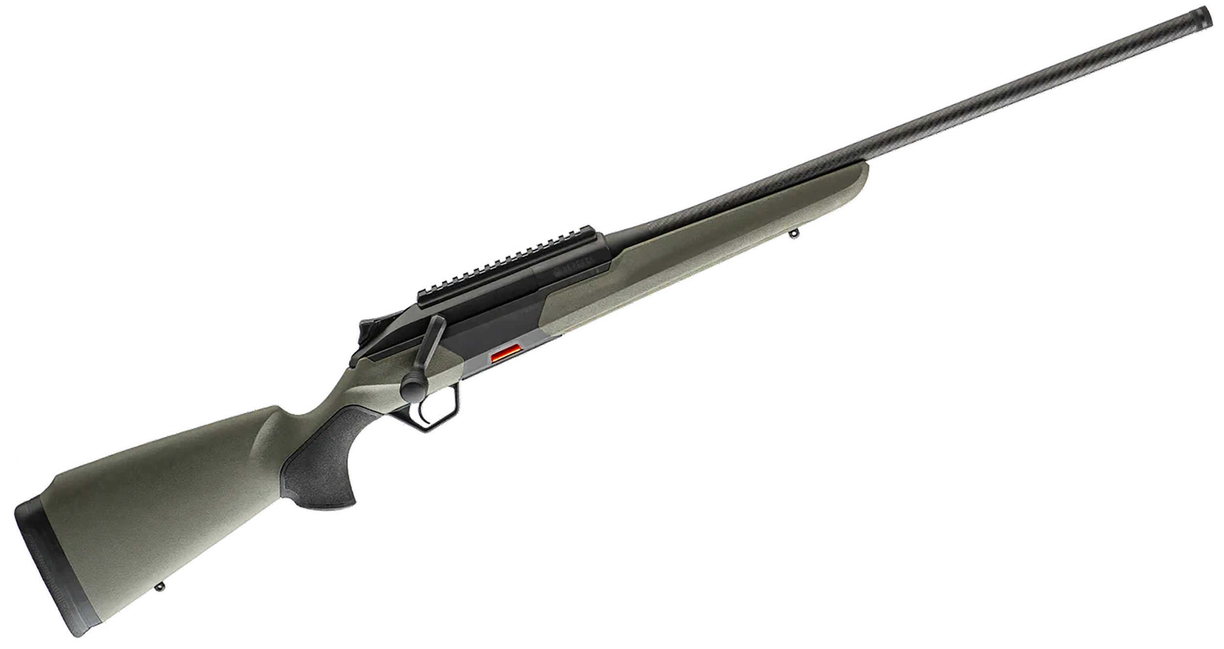Beretta USA JBRX1W33124 BRX1 Carbon 300 Win Mag 5+1 24" Carbon Fiber Wrapped Steel Threaded Barrel, Black Picatinny Rail Receiver, Fixed Negative Comb w/Adj LOP OD Green Synthetic Stock