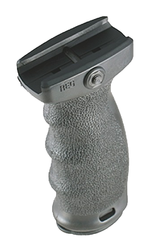 Mission First Tactical REG React Vertical Grip Ergonomic Black Polymer for AR-Platform