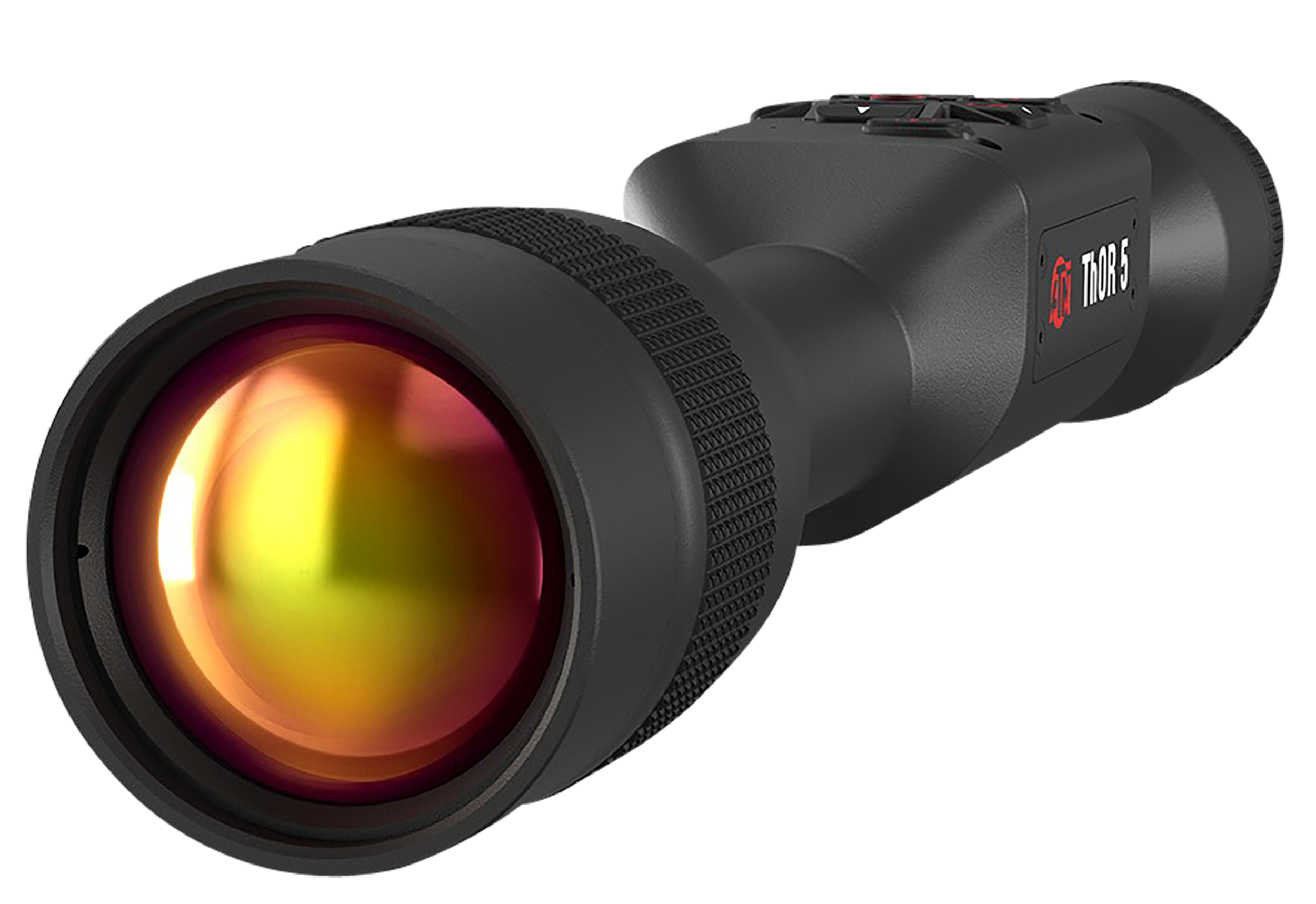 ATN TIWST5650A Thor 5 640 Thermal Rifle Scope, Black Anodized 4-32x Smart Mil Dot Reticle w/Zoom. 640x480, 60 fps Resolution