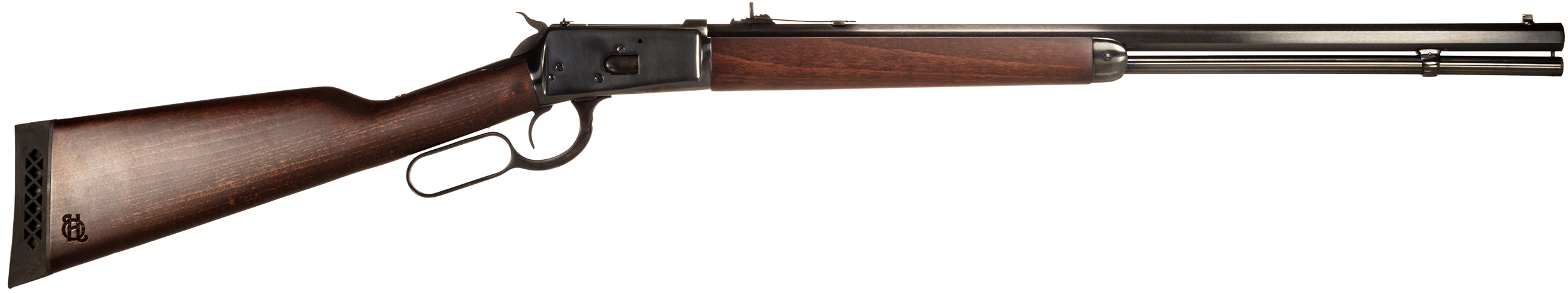 Heritage Mfg H9235724F1 92 Ranch Hand 38 Special +P/357 Mag 12rd 24" Black Oxide Steel Barrel, Black Oxide Receiver, Fixed Hardwood Stock