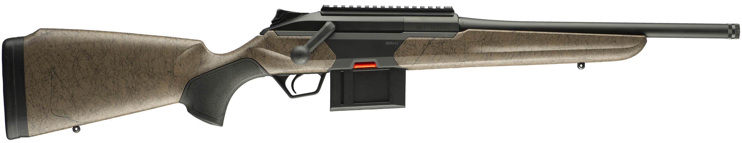 Beretta USA JBRX1VE316SB BRX1  308 Win 10+1 16" Black Steel Threaded Barrel, Black Picatinny Rail Receiver, Negative Comb w/Adj LOP Flat Dark Earth Polymer Stock, Ambidextrous