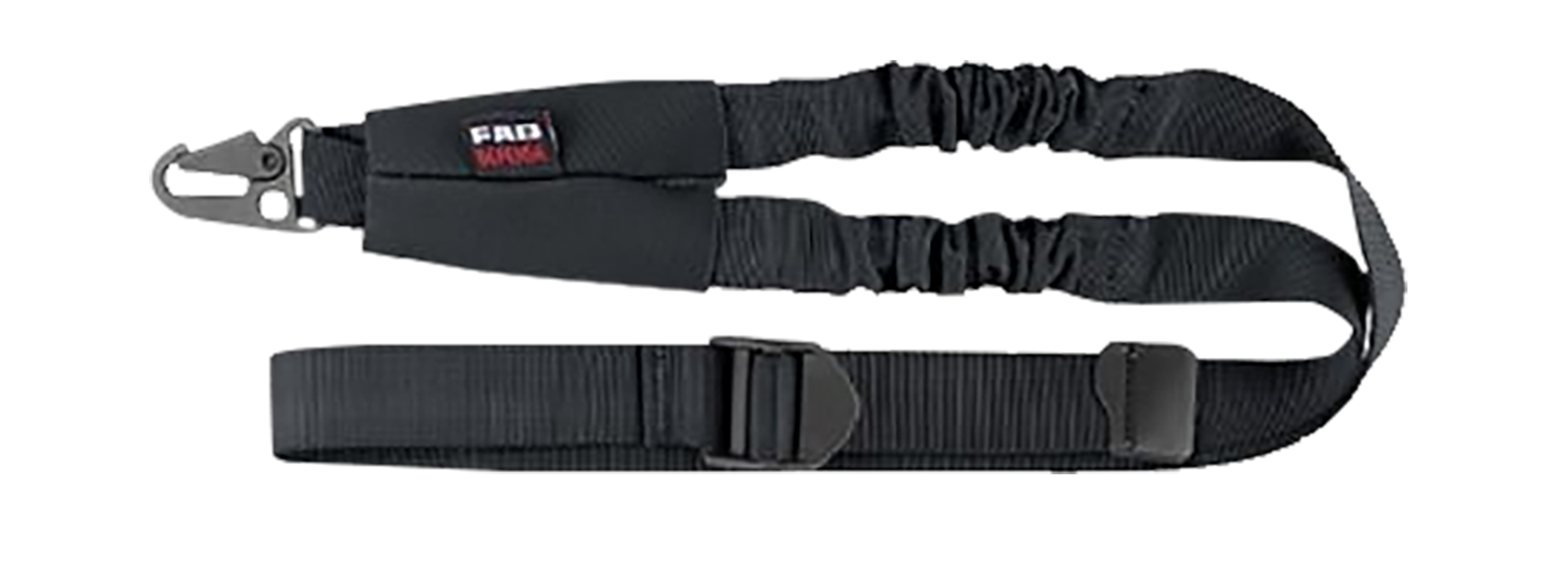 FAB Defense FXBUNGEEB Bungee One Point Tactical Sling Black Elastic 23.60" OAL Bungee AR Platform