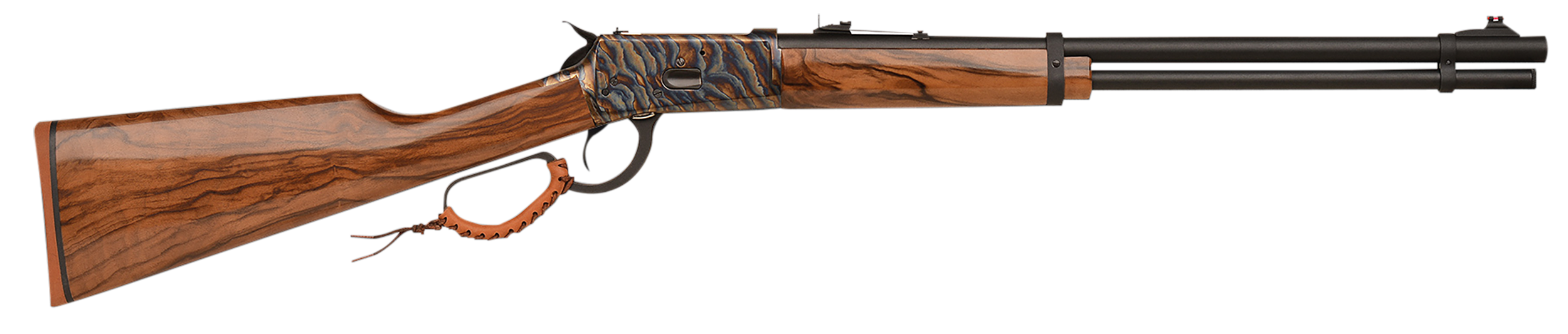 Gforce Arms GFLVR3030CC Saddlehorn  30-30 Win 10+1 20" Blued Steel Barrel, Color Case Hardened Steel Receiver, Fixed Turkish Walnut Stock