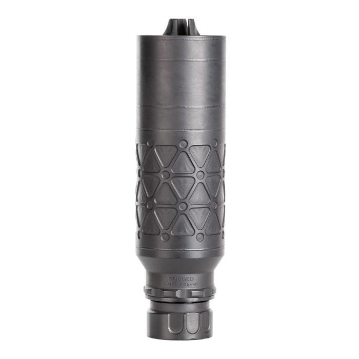 Rugged Axial 7.62 Quick Attach Suppressor 7.62mm Cobalt 6/Stainless Steel 5/8�24 Thread Pitch