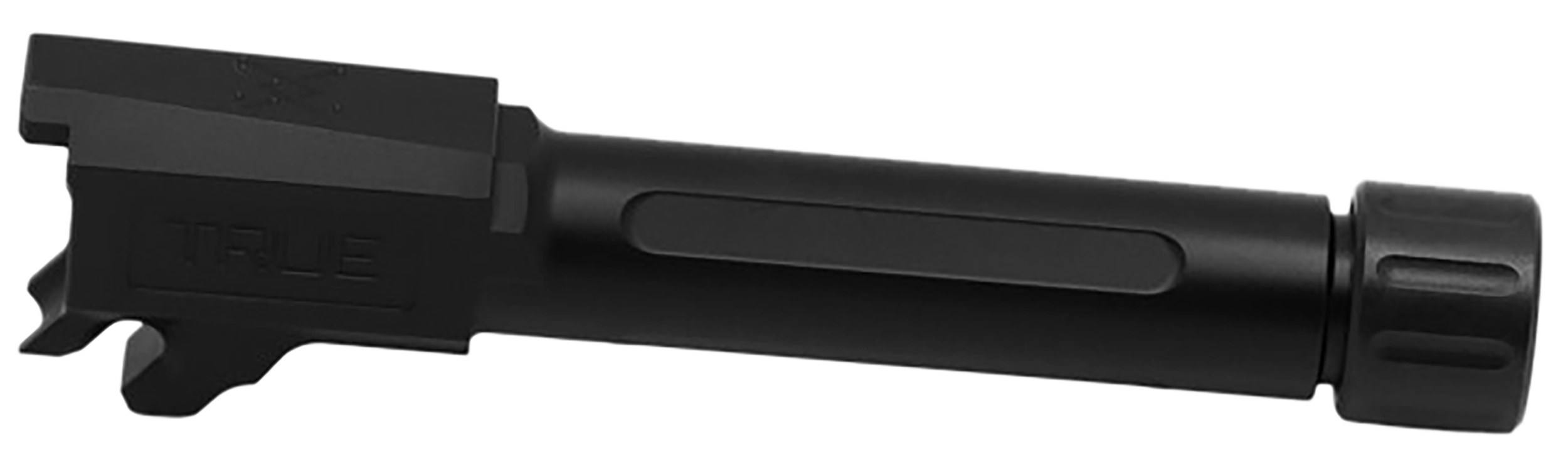 True Precision Inc TPP365BXTBL Sig P365 9mm Luger 3.10" Threaded Black Nitride Stainless Steel, Fits Sig P365/P365 SAS/P365X