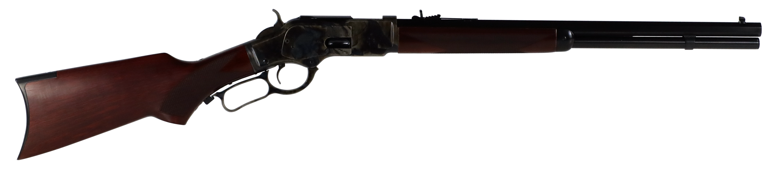 Taylors & Company 550219 1873  45 Colt (LC) Caliber with 10+1 Capacity, 20" Blued Octagon Barrel, Color Case Hardened Metal Finish & Walnut Fixed Pistol Grip Stock Right Hand (Full Size)