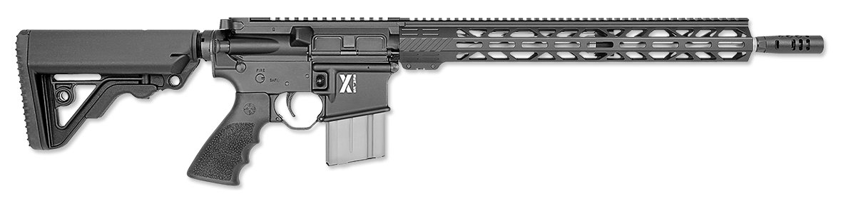 Rock River Arms XAR1751BV1 LAR-15M X-1 223 Wylde 18" Stainless 20+1, Black, RRA Operator Stock & Hogue Grip, Carrying Case
