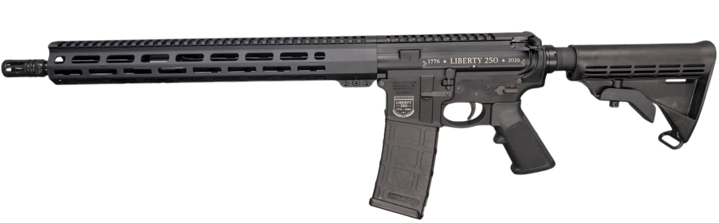 SMITH & WESSON M&P 15 SPORT III LIBERTY 250TH 16" 5.56 1-30RD MAG