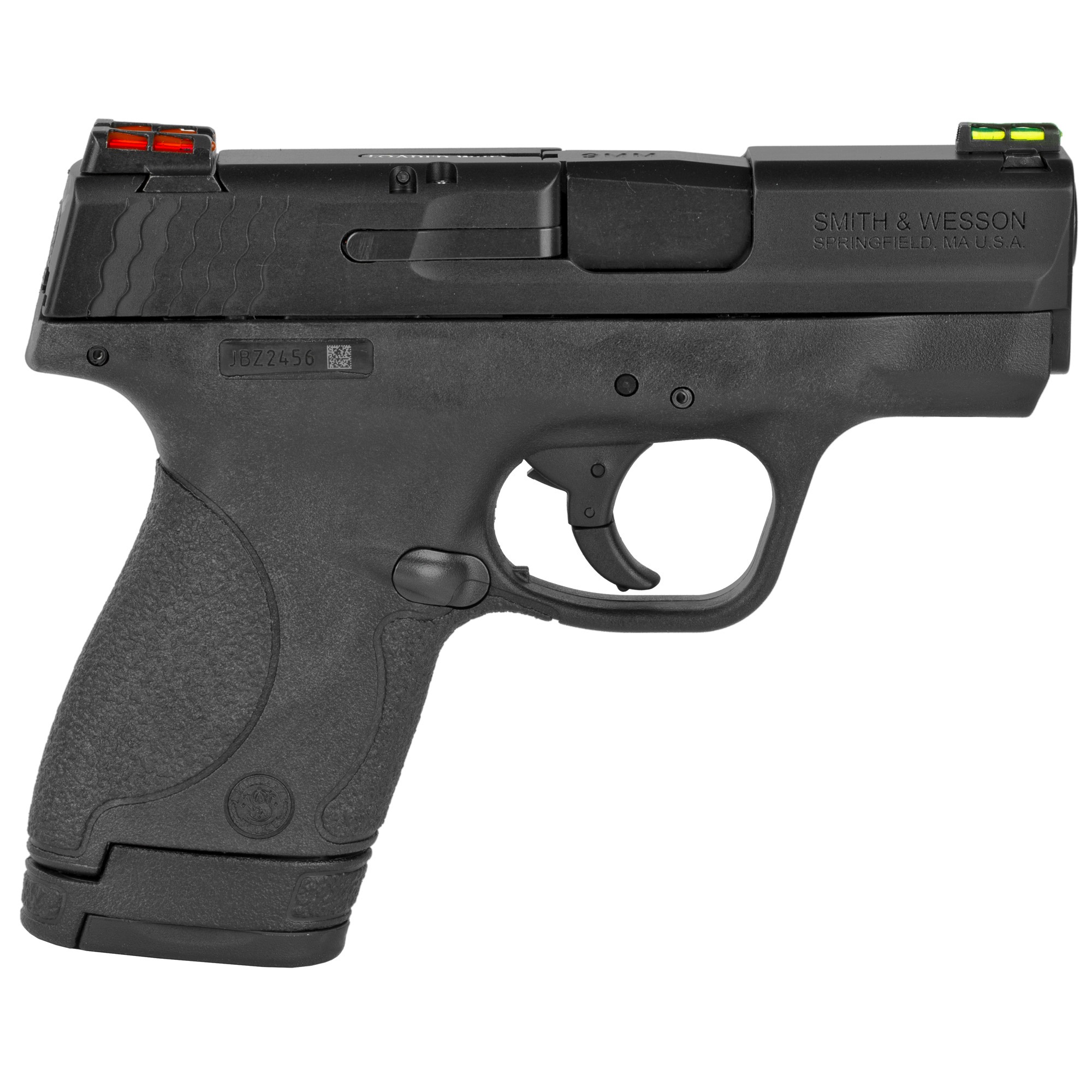 S&W SHIELD 9MM 3.1" BLK 8RD HIVZ CA