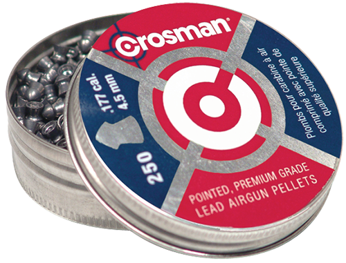 Crosman P177 Premier Pointed 177 Lead Pointed Hunting Pellet 250/Tin