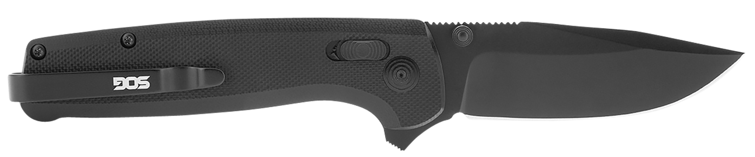 S.O.G SOGTM1027BX Terminus XR 2.95" Folding Clip Point Plain Black D2 Steel Blade Black G10 Handle Features Box Packaging Includes Pocket Clip