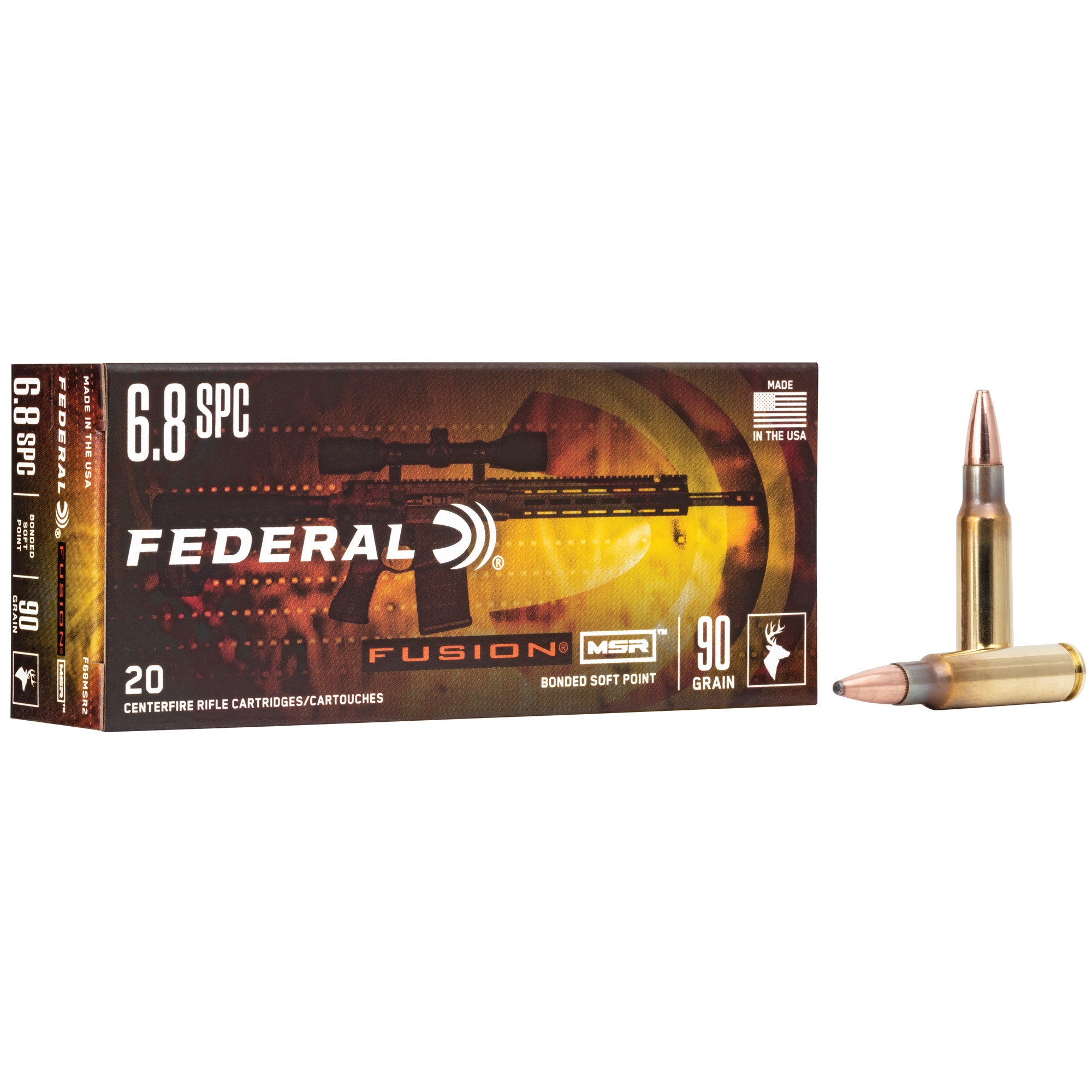 FED FUSION 6.8SPC 90GR SP 20/200