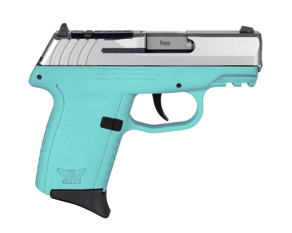 SCCY CPX2TTSBRDRG3 9MM PST TT/S-BLU GRP NO SAFETY