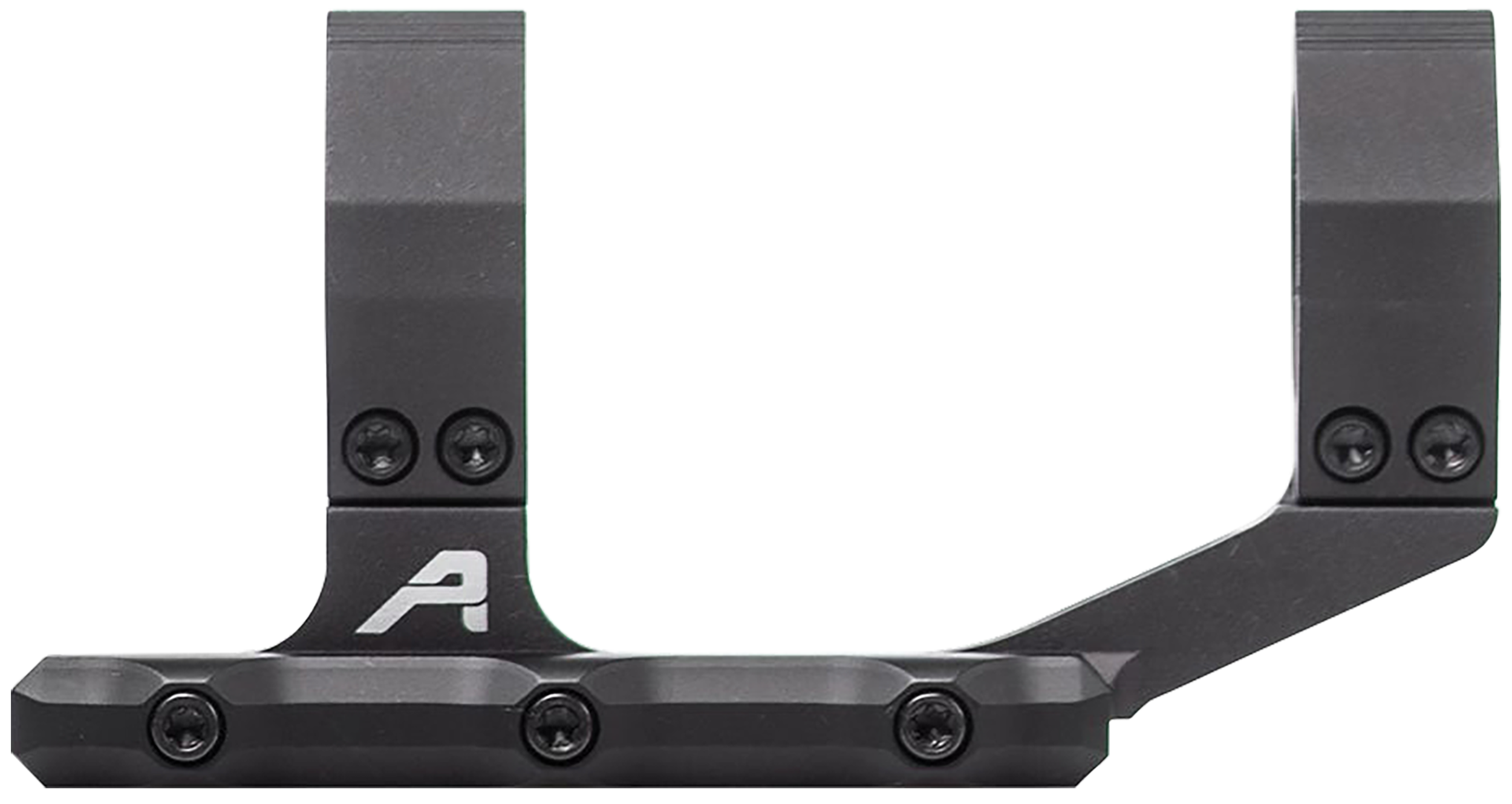 Aero Precision APRA210400 Ultralight Scope Mount/Ring Combo Extended Black Anodized Aluminum, 1" Tube Fits AR-15, 1913 Picatinny Rail Mount
