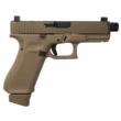 Glock V-Series 19X 9mm 4.6" Threaded Suppressor Height Sights FDE Pistol